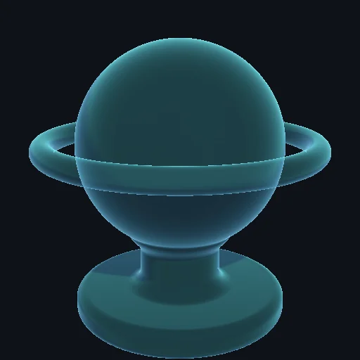 Fresnel Fade: Treble: Edge transparency dissolving dynamically on crisp high frequencies.