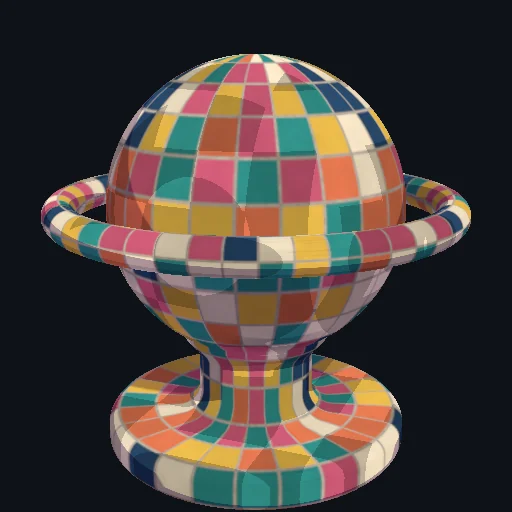 Glitch: Bass: Chromatic aberration and slice displacement triggered by bass drops.