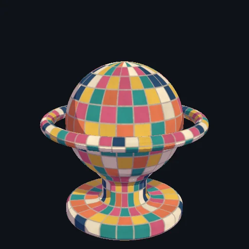 Vertex Collapse: Bass: Geometric pinch collapsing vertices toward the pivot on the beat.