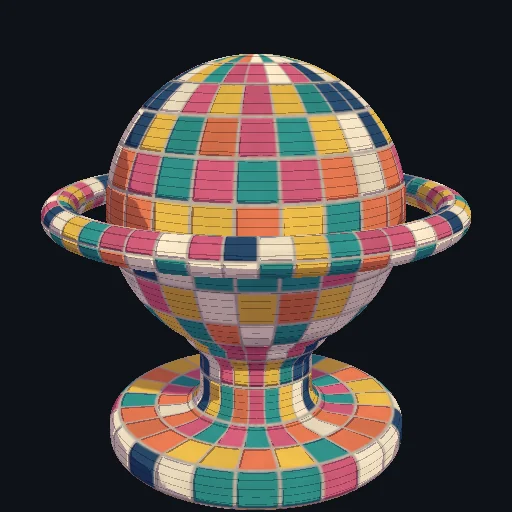 Glitch: Scanlines: Smooth CRT cathode scanline bands scrolling down the object.