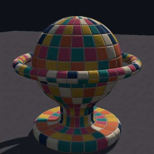 Basic Diffuse: Lightweight Lambertian diffuse lighting with directional and ambient illumination.